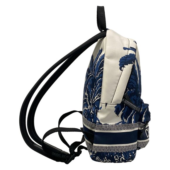 Christian Dior Backpack White Navy Multi main image 9